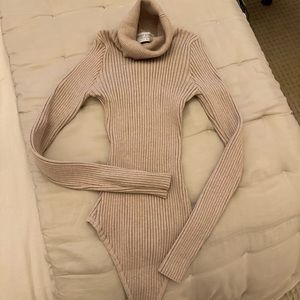 Naked Wardrobe Turtleneck Bodysuit